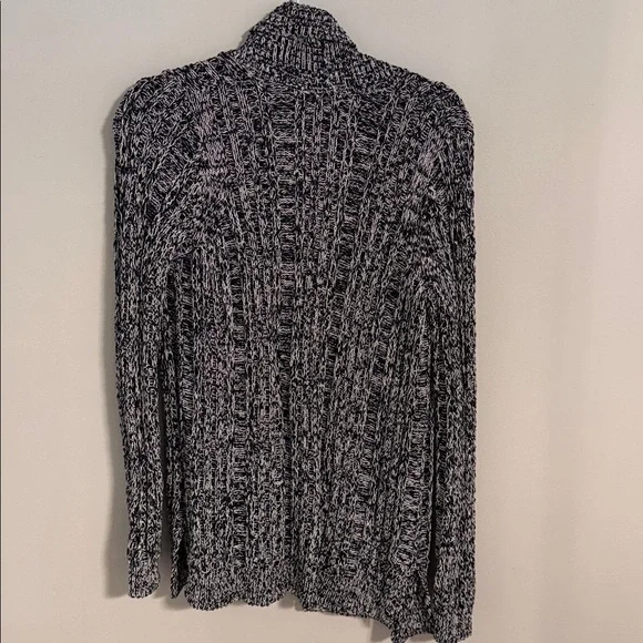 Anthropologie black/grey cotton cardigan women’s size XS - Picture 5 of 5